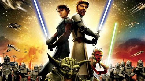 do i watch the clone wars movie or show first|star wars clone chronological.